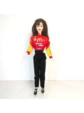 Barbie NASCAR #94 McDonalds Racing Doll 1999 Vintage Collectible Mattel 22954